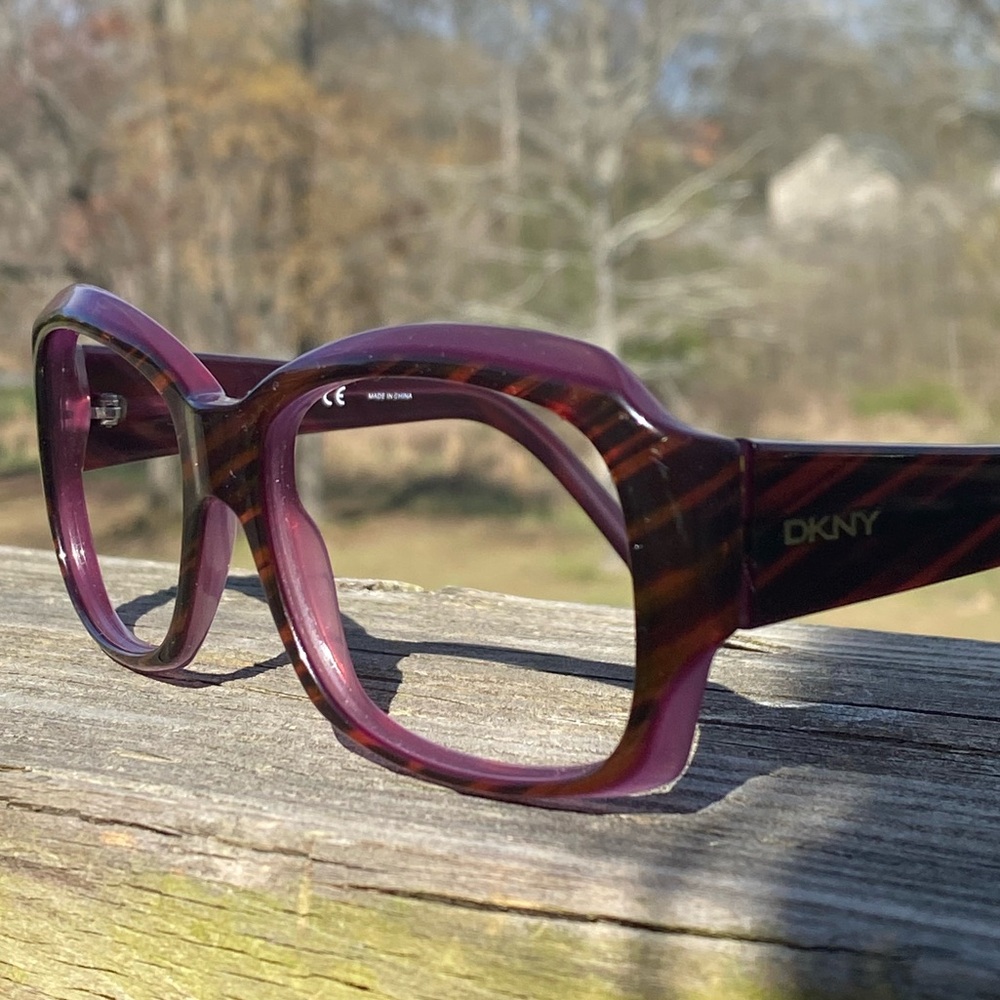 DKNY Frames DY4048 Purple Tortoise Oversized Glasses/Sunglasses 55[]17 130